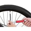 Vilgftyiet Pompa compatta per bicicletta, 120 psi, pressione massima, in alluminio CNC, per mini pompa ad aria per palloni sportivi, pallacanestro, calcio, gonfiaggio rapido, pompa a mano, 9,5 cm, colore nero