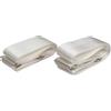 Sandyseptember Cinghia accessorio campo da tennis 2 m per linea centrale | Lunghezza 2 m, nylon bianco, regola l'altezza della rete, allinea la linea centrale, standard da torneo