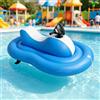 ZXSMYY Macchina Gonfiabile Mare con Motore Elettrico, Gommone Elettrico | Con Batteria da 2600 mAh, Portata di 120 Kg, Motore da 46 W, Struttura in PVC, per Divertimento e Relax