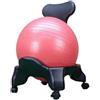 Generic Balance Ball Chair con Schienale, Yoga Ball Chair, for Home Office | Design ergonomico, include palla yoga da 55 cm, migliora la postura seduta, capacità di peso di 250 kg