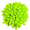 GJWWHUK Galleggianti da pesca, Bobber da pesca Tappo per perline Bobber con fagioli | Perline di blocco della luce notturna per la pesca su roccia Terminale per sartiame da pesca no
