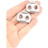 Dolvitrny Tacchetti leggeri per mountain bike, 38,4 g, in acciaio inox, leggeri | Resistente all'usura per superficie, presa duratura, compatibile con pedali Time, connessione sicura