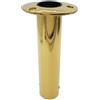 Gettimore Supporto per canna da pesca in acciaio inox antiscivolo per canna da pesca | Acciaio inossidabile 304, resistente all'acqua salata, finitura gialla, si adatta alla maggior parte delle canne