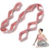 Générique Cinghia di stretching yoga, cinghia elastica | Cinghia di stretching | fisica delle gambe con riccioli,Attrezzature per esercizi di resistenza per gambe e tendine del ginocchio, attrezzature per