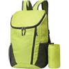 MoSundi Zaino da viaggio pieghevole in nylon da 15 l, per campeggio e | Si ripiega nella custodia inclusa, dimensioni 42 x 28 x 20 cm, cinghie in rete traspirante, nylon impermeabile