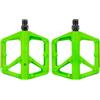MoSundi Pedali per bici in nylon Dual DU Bearing Wide Platform Reflectors | Corpo in nylon leggero, doppia boccole DU, rotazione regolare, ampia piattaforma, doppi riflettori laterali