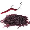 Generico Da Pesca Per Bass 100 Pezzi Attrezzatura da Pesca Sapore Gamberetto | 3,48 cm Esche Morbide Realistiche Per Salmone Bass Trota Pesce Gatto Lago Torrente All'Aperto Acqua Salata Stagno