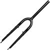 Generic Forcella anteriore in acciaio 26/27.5ER CM-5, 28,6 mm | Forcella rigida a doppio uso con freno a disco e V for parti di mountain bike