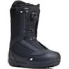 K2 Market BOA - Scarponi da snowboard da uomo, taglia 40, colore: nero | Flex 2/10, suola in gomma, polsino articolato