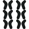 ZMdooreasy Cuscinetti autoadesivi per scarponi da sci per snowboard Comfort | Supporto completo per caviglia, riduce l'affaticamento, neoprene nero, sci e snowboard