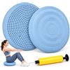 ENAIAH Cuscino Propriocettivo Tavoletta Propriocettiva Migliorare L'equilibrio | Cuscino Equilibrio Diametro 34 cm Si Gonfia Facilmente conPompa per Riabilitazione e l'Equilibrio Ufficio Sportivo di Yoga