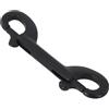 ZMdooreasy Clip da immersione doppia 90 mm in acciaio inox ARA | Acciaio marino 316, resistente alla ruggine, adatto a BCD e bobine, funzionamento con una sola mano, lunghezza 90 mm