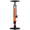 BURAKH Pompa da pavimento per bicicletta, 140 psi, con manometro, pompa ad aria per valvole Presta Schrader e Dunlop, canna in acciaio, base ampia e stabile, impugnatura ergonomica, pompa manuale ad alta