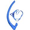 LOVIVER Snorkel con Cinghia per la Testa | Tubo Curvo, Boccaglio con Cinghia Regolabile, Silicone, per Piscina,
