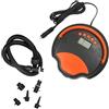 ZIGHOME Pompa ad aria a doppia funzione, 22 psi, gonfiaggio e sgonfiaggio | Spegnimento automatico a 22 psi, doppia modalità di gonfiaggio/sgonfiaggio, monitor digitale della pressione, spina auto 12 V