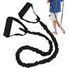 Generico Fasce Elastiche con Maniglie Elastico Multifunzionale per Workout | Bande Di Resistenza Con Maniglie Per Allenamento Workout Palestra A Casa Gambe Braccia Spalle Schiena Corpo Donna Yoga