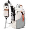 Giftura Zaino da trekking da 15 l, piccolo e leggero, per uomo e donna, beige., 15 Liter, Casual