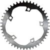 Jotekonoby Corona stretta larga 46T 130BCD per MTB Bike | Conteggio 42 denti, spaziatura 104BCD, profilo largo stretto, struttura in acciaio, finitura nera (42T)