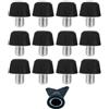 MUHVWM 12 tacchetti di ricambio per scarpe da calcio | Tacchetti da calcio per allenamento competizione Scarpe da calcio Spikes Accessori per scarpe resistenti
