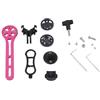 Jurtmy Supporto per computer da bicicletta Out Front per dispositivi Garmin | Compatibile con Garmin, Bryton, Cateye, ideale per bici da strada e MTB