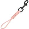 Generic Cordino anti-smarrimento per immersioni con gancio in metallo resistente | Cinghia anti-smarrimento per accessori subacquei nautica nautica all'aperto campeggio attrezzatura da pesca legatura corda