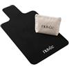 nuvée Reformer - Tappetino pieghevole per pilates con borsa in tela, spessore 1 mm, in pelle scamosciata, antiscivolo e igienico, supporto in gomma naturale e pelle scamosciata