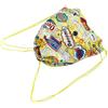 ULTECHNOVO Zaino Coulisse per Piscina, Separazione Asciutto Bagnato, Argento | Poliestere e PVC, Due Scomparti Capienti, Chiusura a Coulisse, per Studenti e Donne