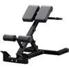 HoldOneLight Sedia romana ad iperestensione Heavy Duty, inclinazione regolabile a 5 livelli, allenamento schiena/addome/glutei, capacità 150 kg, attrezzatura palestra a casa