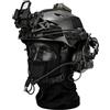 CZMYCBG Kit Casco Tattico con Attacco per NVG e Cuffie | Kit Completo: Attacco per NVG, Cuffie, Maschera Facciale in Rete Passamontagna Guide, 50-66 Cm, Nylon + ABS