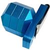 Vexandrie Clip da Cintura per Biliardo in Alluminio con Supporto, Blue | Custodia magnetica portatile per stecca da biliardo, piccola, porta gesso per biliardo, leghe alluminio,