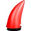 TAZIZI Accento curvo illuminato del corno per l'attrezzatura di guida dello | Base staccabile orientata al rilascio, forma curva a corno, dettagli luminosi per personalizzare il copricapo dello scooter