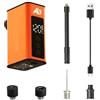 KLdcfhDR 1 compressore d'aria portatile for bici | Gonfiatore for pneumatici con manometro Accessori for biciclette