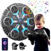 Eznaobo Macchina da boxe musicale, da parete, con guantoni da boxe, 3 velocità e luce LED, Bluetooth Smart Music Boxing Machine, macchina da boxe per bambini e adulti