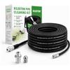 KiloSton Sonda Sturatubi per Idropulitrice 30m, 400 Bar/5800 PSI, tubo sottile e flessibile compatibile con Serie K K2-K7, con ugello di penetrazione per curve, tubi stretti e scarichi ostruiti