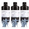 ELEGOO Resina 3D Standard per Stampante 3D LCD 405nm Resina Fotopolimerizzante UV Resina Fotopolimerica Standard per Stampa 3D LCD Grigio 3000g