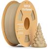 DEEPLEE PLA Filamento 1.75mm Legno Naturale (con polvere di legno) 1kg | Precisione ±0.02mm, Avvolgimento Anti-Intasamento, per Stampanti 3D FDM
