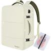 Taygeer Formato Grande Zaino Viaggio 55x40x20cm,Zaini Porta PC 18,4 Pollici | Zaino da Viaggio con Portascarpe, Zaino 55x40x20 per Aereo Leggero, Borsa da Cabina Impermeabile per Scuola, Lavoro,Blu
