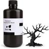 ELEGOO Stampante 3D Resina LCD 405nm Resina Fotopolimerizzante UV 3D Printer Resin Standard per Stampanti 3D LCD Nero Scuro 1000g