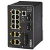 Cisco Industrial Ethernet serie 2000 - Switch - gestito - 8 x 10/100 + 2 x Combi Gigabit SFP - Montaggio su guida DIN