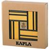 KAPLA Set di lavagne in legno Kapla 40 pz. Verde e giallo KAPL172105