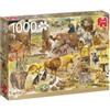 Jumbo 18854 La costruzione dell'Arca di Noè Puzzle da 1000 pezzi