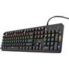 Trust GXT 863 Mazz Tastiera USB QWERTY tedesca nera