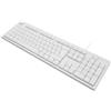 Macally QKEY-UK, tastiera estesa USB-A a 105 tasti con tastierino numerico per Mac, layout inglese UK