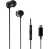ViVanco™WEVVSP10USBC-BK Cuffia cablata In-ear chiamate/musica USB Type-C Nero