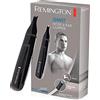 Remington Tagliacapelli multifunzione Remington [tagliacapelli per naso, tagliacapelli per orecchie, rasoio per sopracciglia] Tagliacapelli lineare, NE3150, Nero N