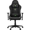 RAZER Sedia da gioco in tessuto Razer Tarok Natrix Seduta imbottita nera, verde