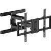 avertis Supporto a parete per TV fino a 86 pollici 60kg VESA max. 600x400 Inclinabile e girevole per TV modello WMSXL5