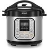 Sogo OLL-SS-10605, capacità 6 litri, colore nero, acciaio inossidabile, display digitale, timer 24 ore, acciaio inossidabile, alluminio