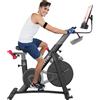AsVIVA S11S indoor cycle & speed bike | fitness bike con display LED da 21,5 pollici | 100 livelli di resistenza | funzione ergometro | altoparlante a 360 gradi