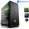 CSL-Computer PC da gioco, Intel Core Ultra 7 265KF, 3900 MHz, GeForce RTX 5080, 64 GB di RAM DDR5, 4000 GB di SSD M.2, Windows 11 Home, USB 3.2 | M12020H